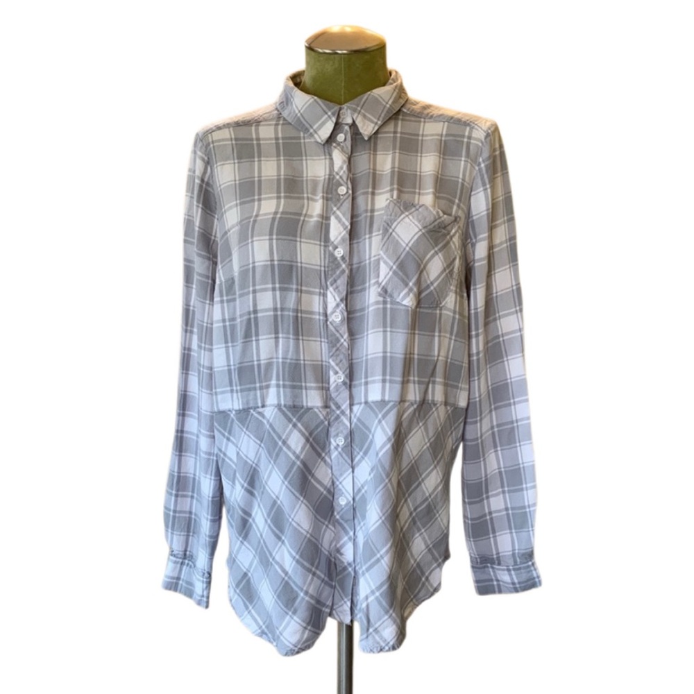 G.H. Bass Plaid Button-down Shirt
